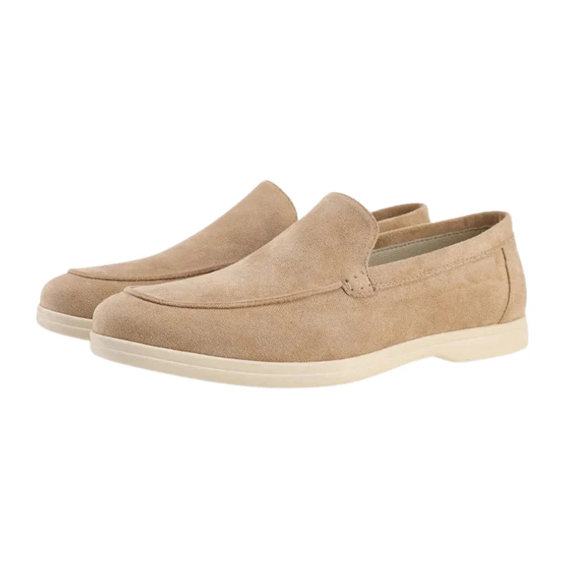 Men's Orthopedic Suede Loafers | Classic Wide Fit Slip-On Comfort Shoes