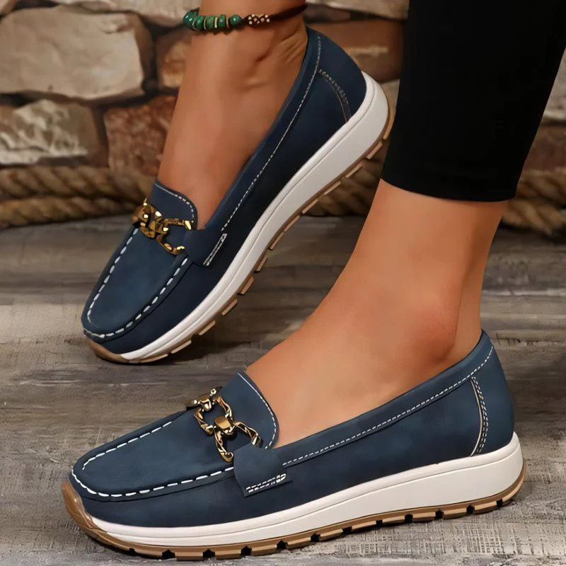 Humtto Classic Suede Loafers for Women | Orthopedic Pain Relief & Arch Support - Image 15