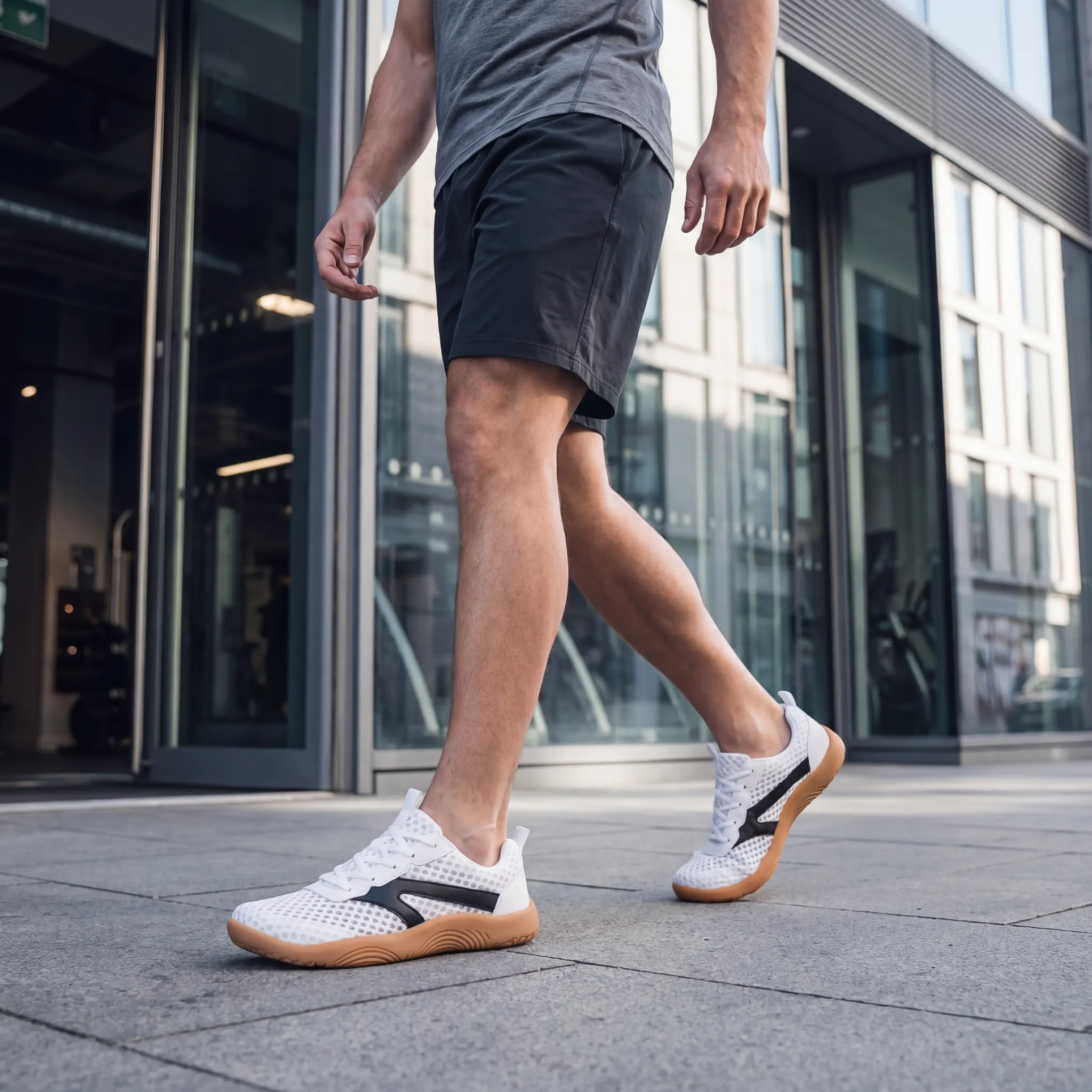 Men’s Wide Fit Walking Trainers – Lightweight Breathable Mesh, Natural Support - Image 14