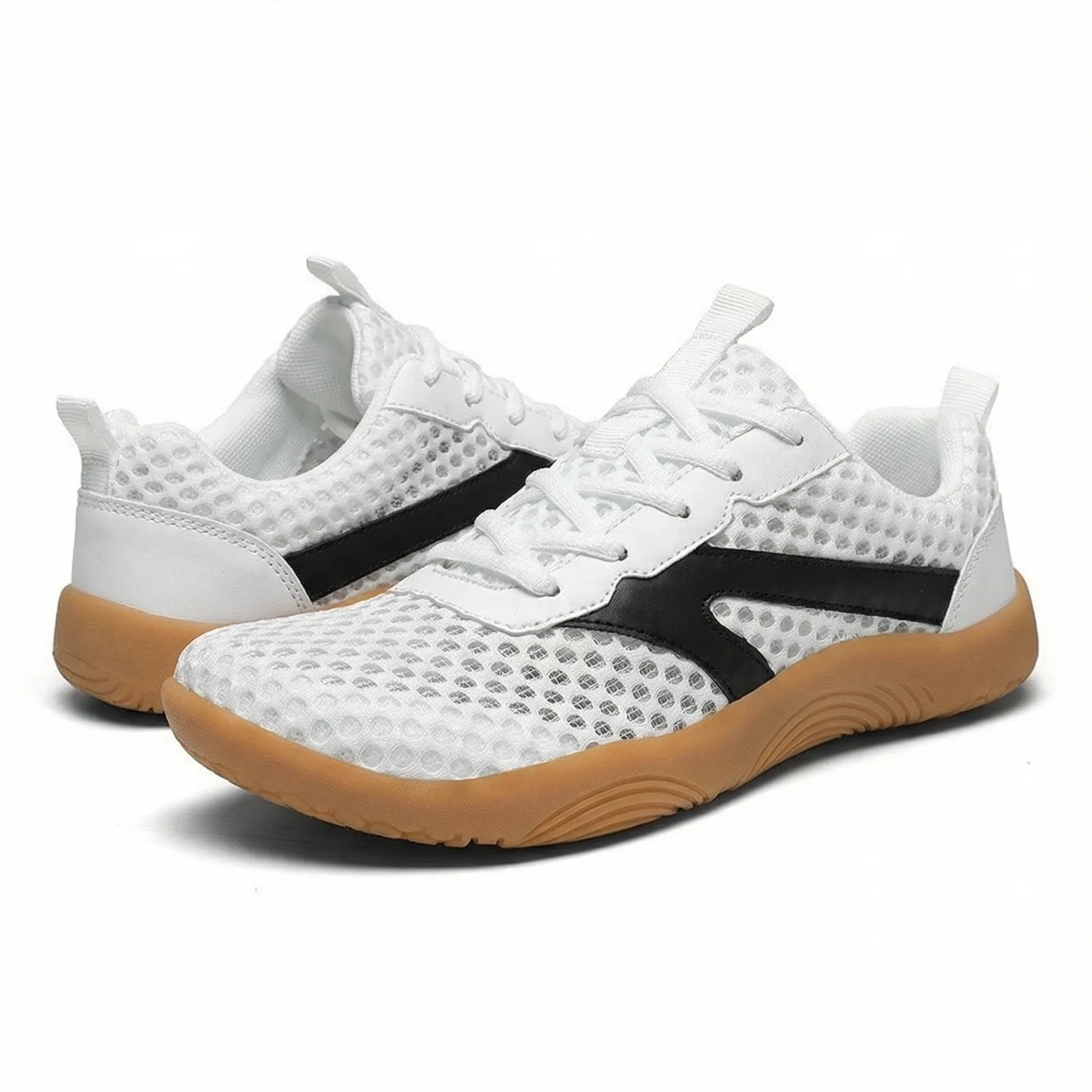 Men’s Wide Fit Walking Trainers – Lightweight Breathable Mesh, Natural Support - Image 2
