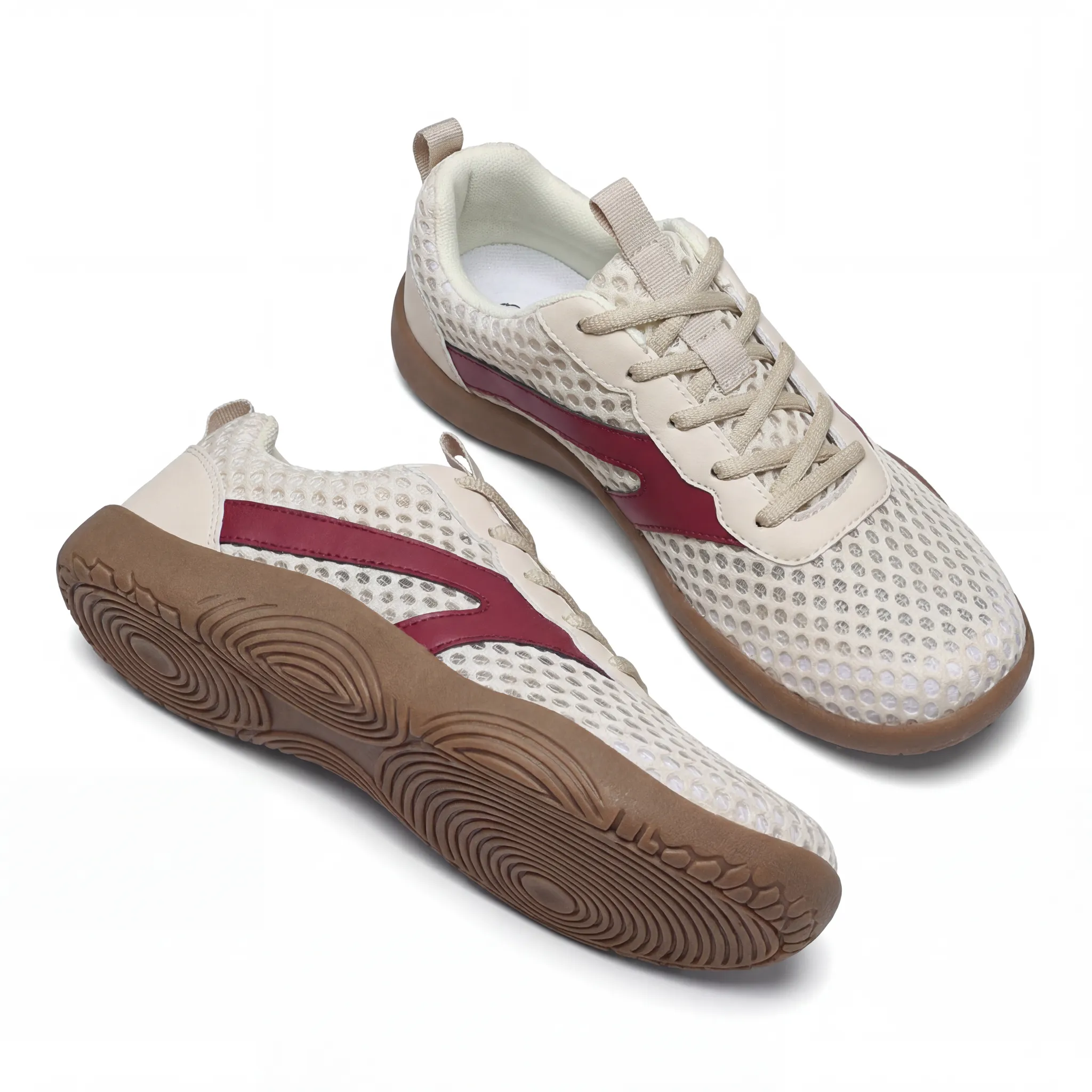 Men’s Wide Fit Walking Trainers – Lightweight Breathable Mesh, Natural Support - Image 4