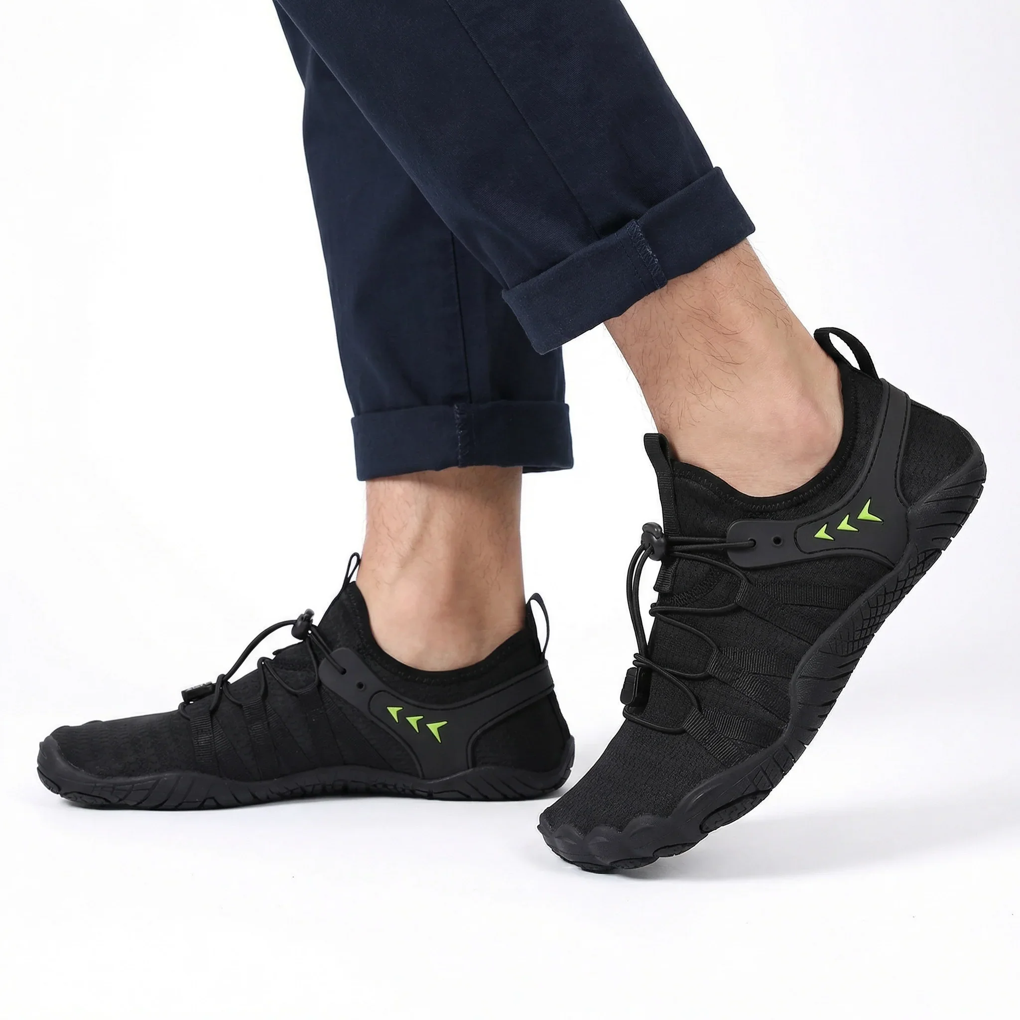 Slip-On Walking Shoes – Orthopedic Wide Toe Box, Zero Drop, Quick-Dry Comfort (Unisex) - Image 6