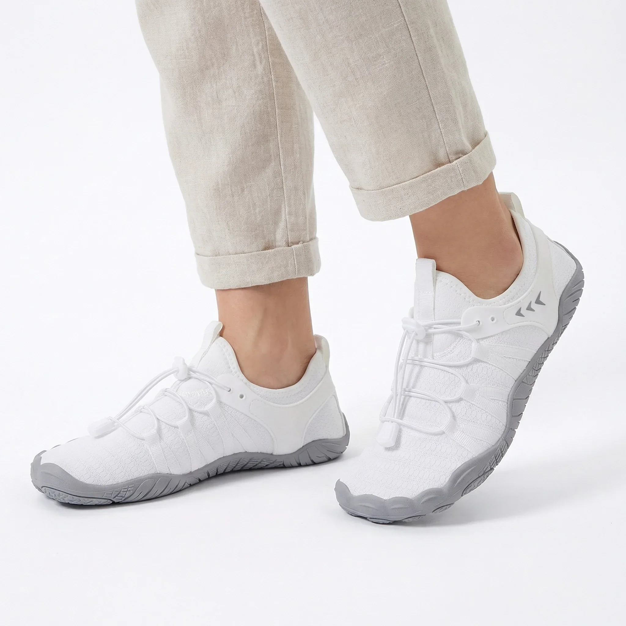 Slip-On Walking Shoes – Orthopedic Wide Toe Box, Zero Drop, Quick-Dry Comfort (Unisex) - Image 7