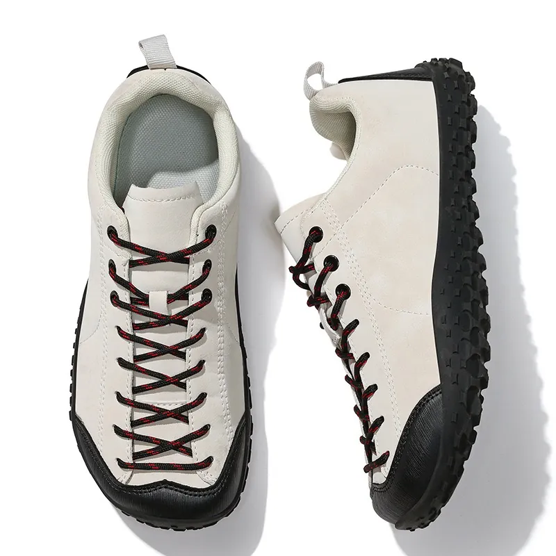 Unisex Orthopedic Barefoot Trainers with Wide Toe Box – Suede Comfort Walking Shoes - Image 3