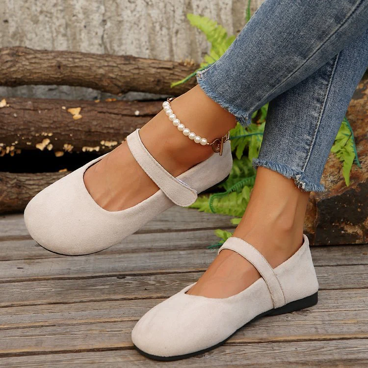 Women’s Wide Fit Orthopedic Mary Jane Flats – All-Day Comfort Shoes - Image 8