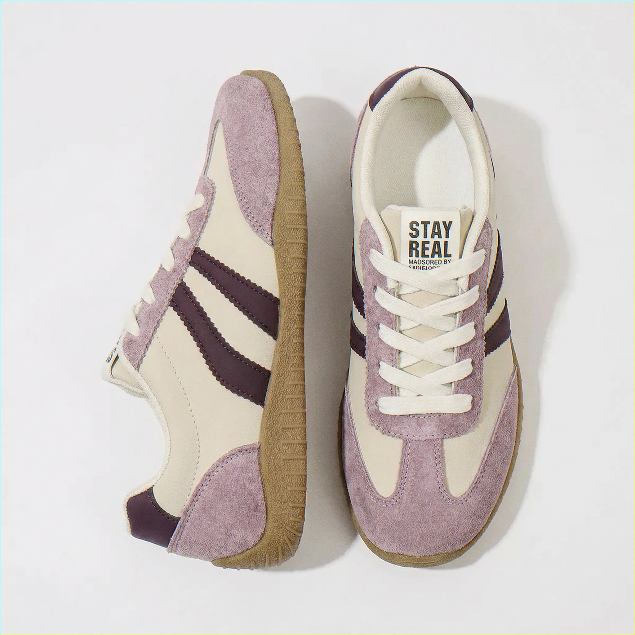 Womens Orthopaedic Wide Fit Trainers Lace Up Arch Support Retro Casual Shoes - Image 5
